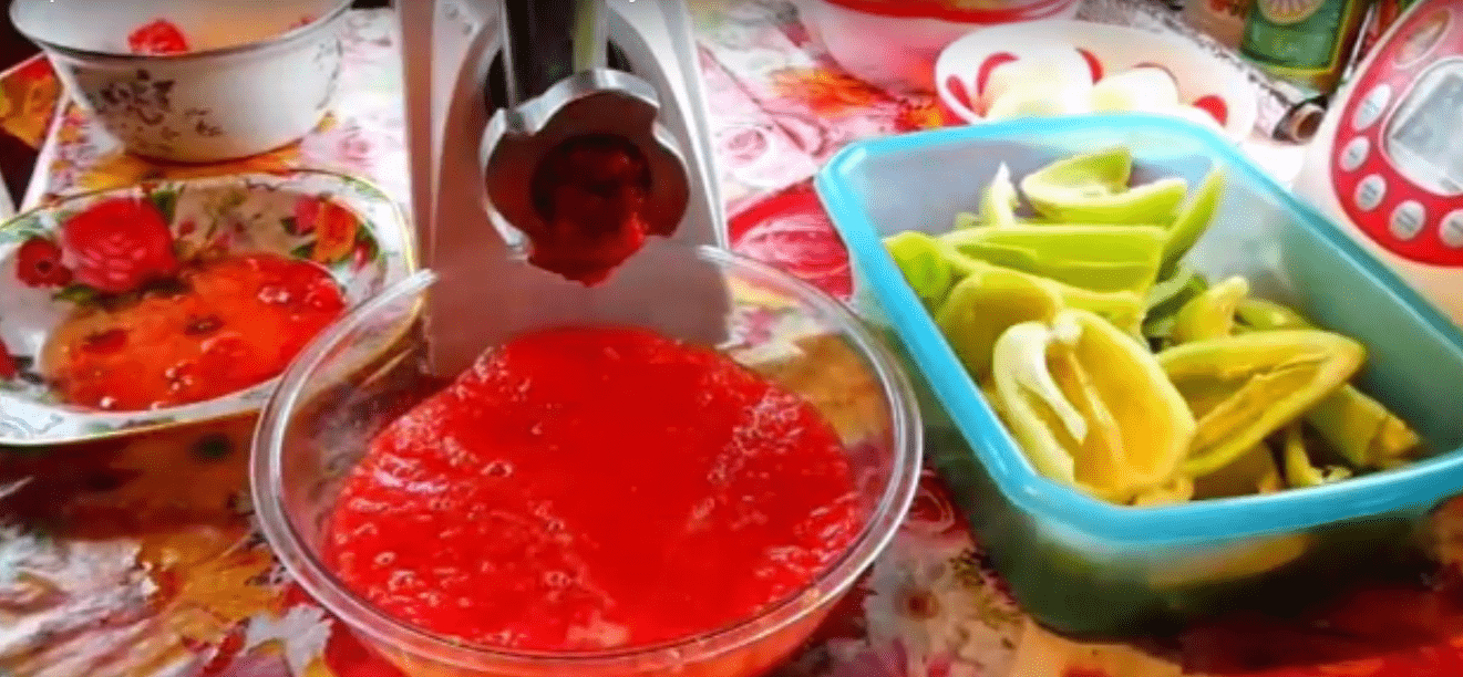 Лечо из болгарского перца на зиму - пальчики оближешь. Простые рецепты с томатной пастой | img 59a97d376c746