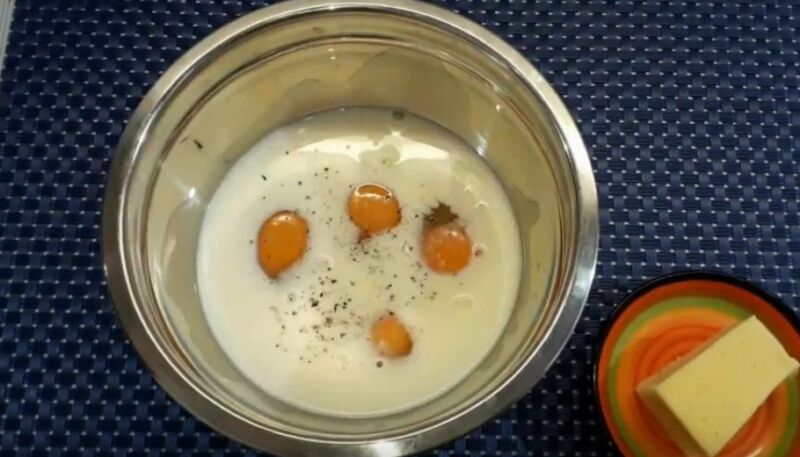 Омлет с молоком и яйцом на сковороде - 6 рецептов пышного омлета | dynyn64fgjf9fg