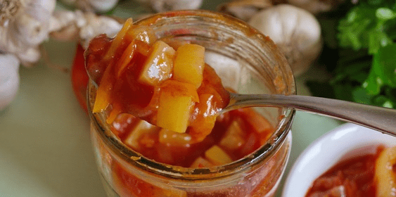 Лечо из болгарского перца на зиму - пальчики оближешь. Простые рецепты с томатной пастой | img 59a9a23f74b76