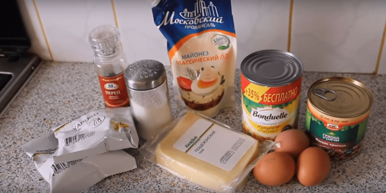 Салат с консервированной фасолью: очень простые и вкусные рецепты с фото | img 59ea0d2aa286b