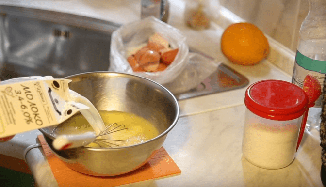 Омлет на сковороде: вкусные рецепты с молоком и без | img 5a11a6353ad1c