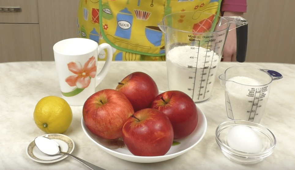 Шарлотка на кефире - рецепты пышной шарлотки с яблоками и не только | img 5a70154db5deb