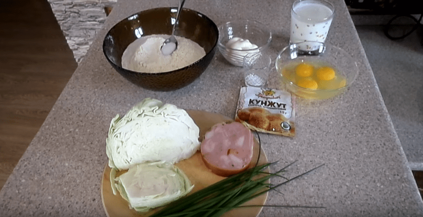 Шарлотка с капустой - простые и быстрые рецепты заливного капустного пирога | img 5a7988e439db7