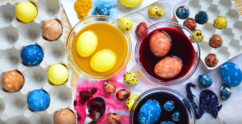 Как покрасить яйца на Пасху 2021? Покраска яиц в домашних условиях народными средствами | img 5aa3b245a9728