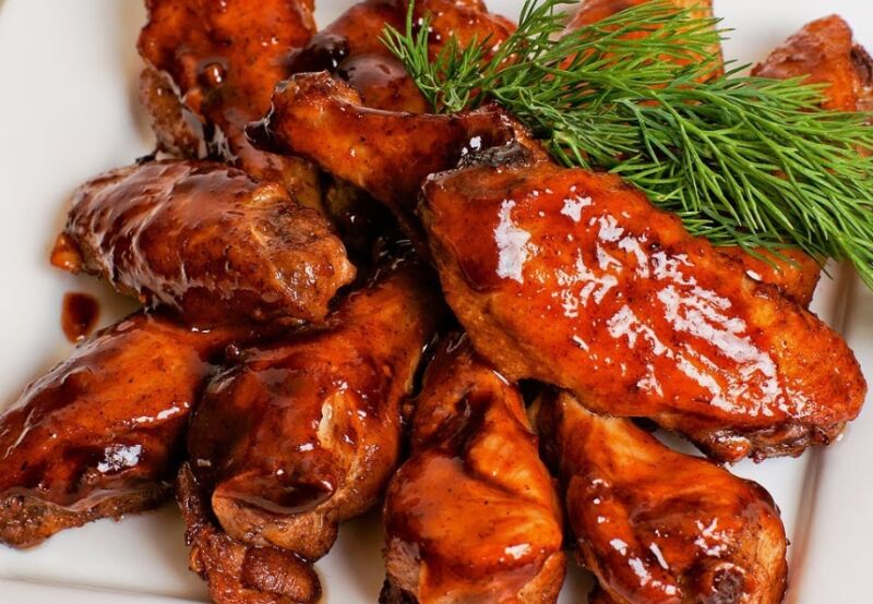 Куриные крылышки в медовом соусе — 6 рецептов приготовления хрустящих крыльев