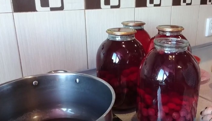 Компот из вишни на зиму: 7 рецептов вишневого компота на 3 литровую банку | mudtmctm64jgf