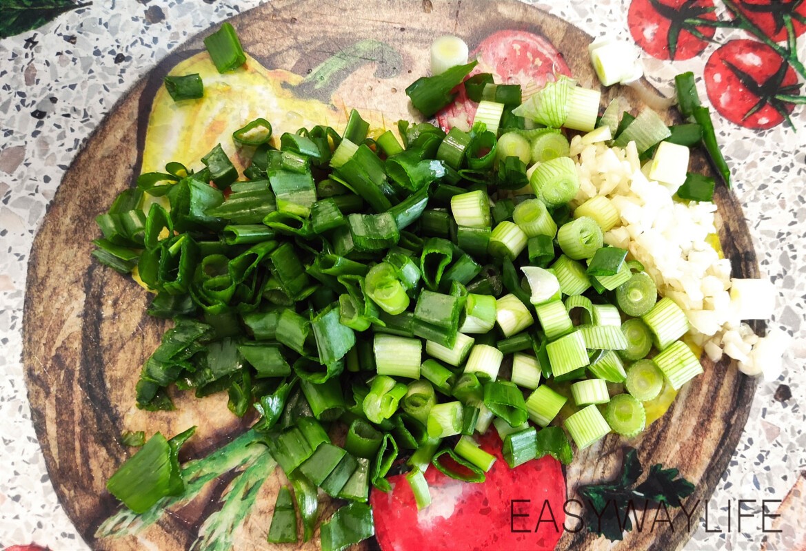Нарезка овощей для салата рис 1