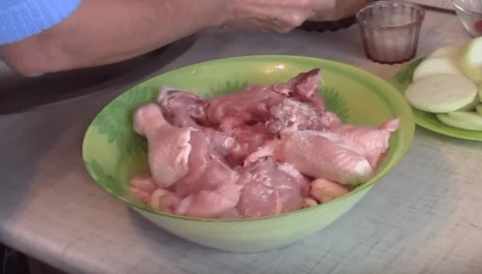 Шашлык из курицы в духовке - как приготовить куриный шашлык в домашних условиях | img 5ad20aea56dfd