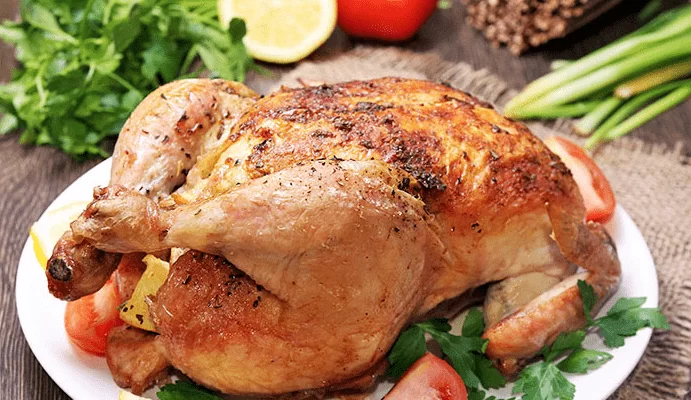 Курица в духовке - простые рецепты запекания птицы целиком | img 5af3f2d4c63b9