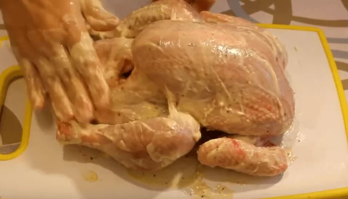 Фаршированная курица в духовке: рецепты приготовления тушки целиком | img 5af8154e620d7