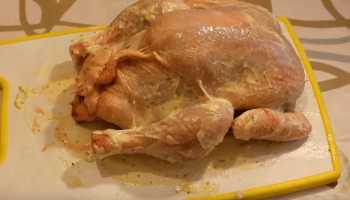 Фаршированная курица в духовке: рецепты приготовления тушки целиком | img 5af816e08ae70