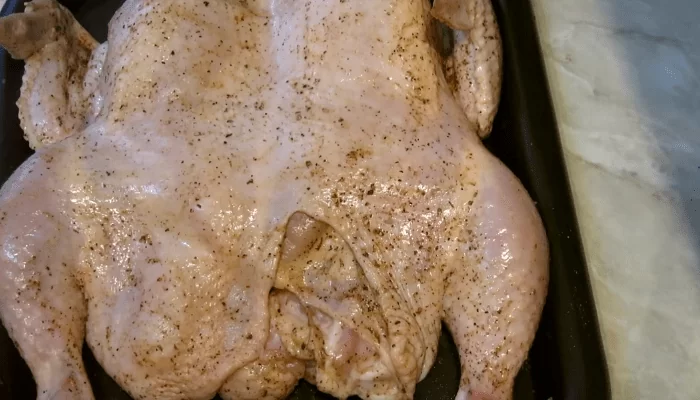 Фаршированная курица в духовке: рецепты приготовления тушки целиком | img 5af85a8687177