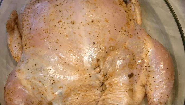 Фаршированная курица в духовке: рецепты приготовления тушки целиком | img 5af85dc890732