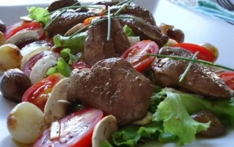 Салат из куриной печени - 9 очень вкусных рецептов | salat iz pecheni