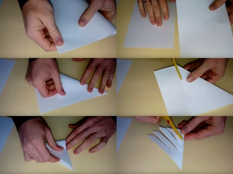 Как сделать снежинку из бумаги а4 легко и красиво (+шаблоны для вырезания) | 1gsntnd5