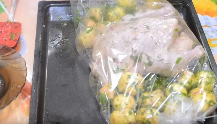 Курица с картошкой в духовке - 8 самых вкусных рецептов запекания | nsyrny46nxgxn e1576073303117