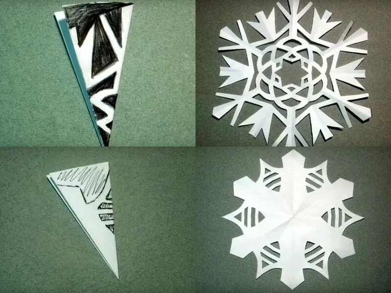 Как сделать снежинку из бумаги а4 легко и красиво (+шаблоны для вырезания) | smynzd mgxmxf e1575559687595