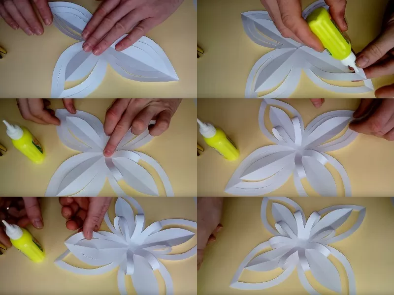 Как сделать снежинку из бумаги а4 легко и красиво (+шаблоны для вырезания) | symry46fm