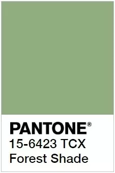 Примеры Pantone самых разный оттенков зеленого рис 31