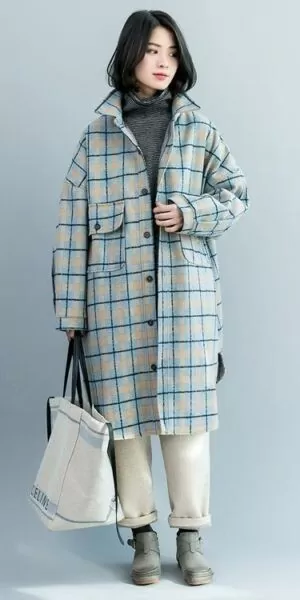 Короткое демисезонное пальто и пальто - рубашки рис 1